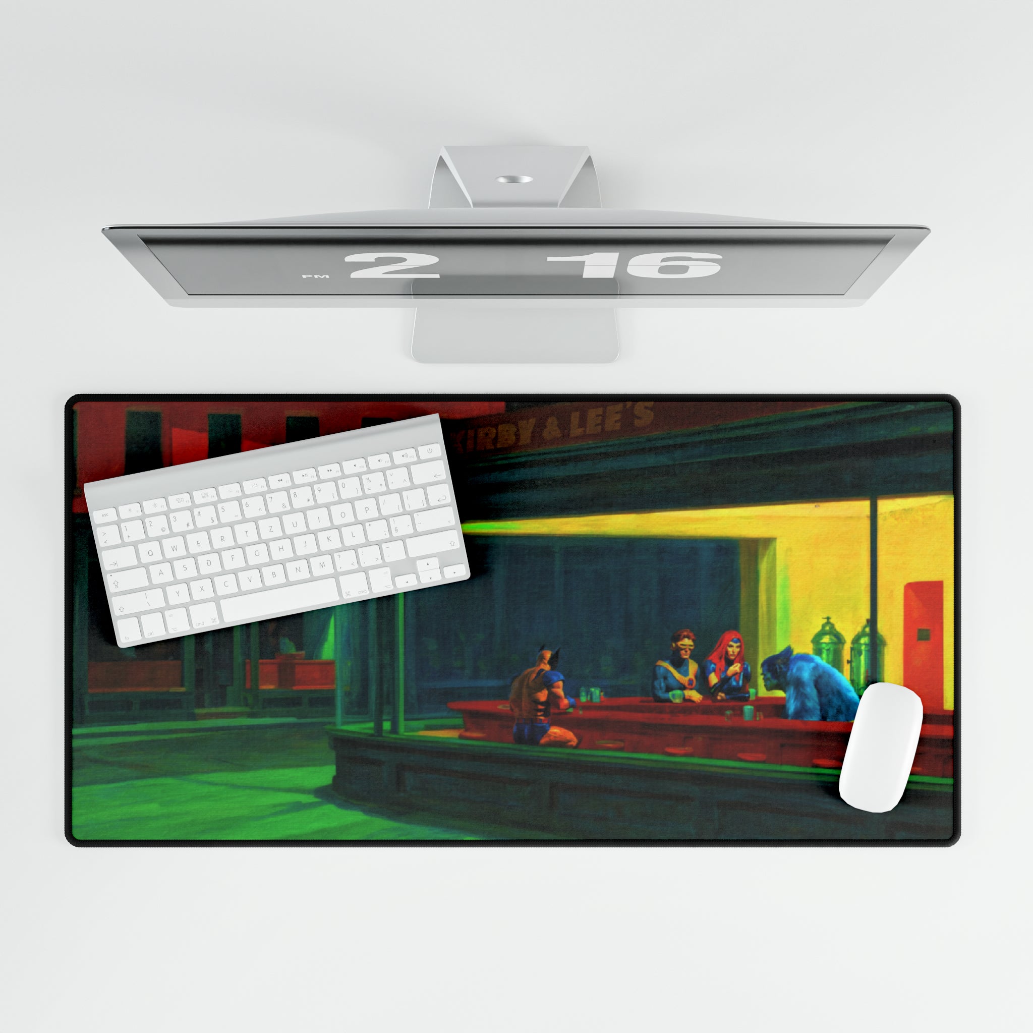 Kirby and Lee's Painting Desk Mat