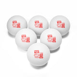 Full Breakfast Ping Pong Balls, 6 pcs