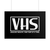 Analog Wealth VHS Art Print