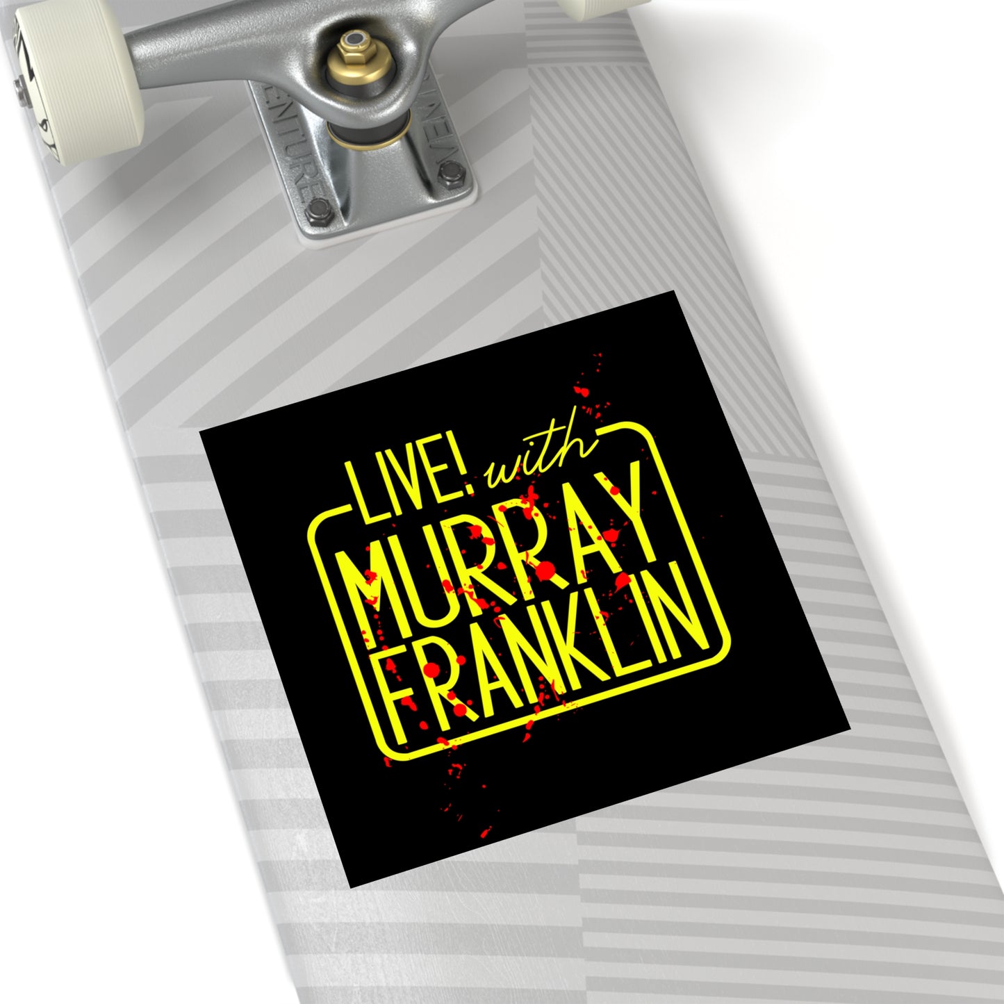 Live! with Murray Vinyl Stickers