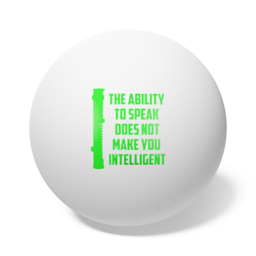 Ability to Speak Ping Pong Balls, 6 pcs