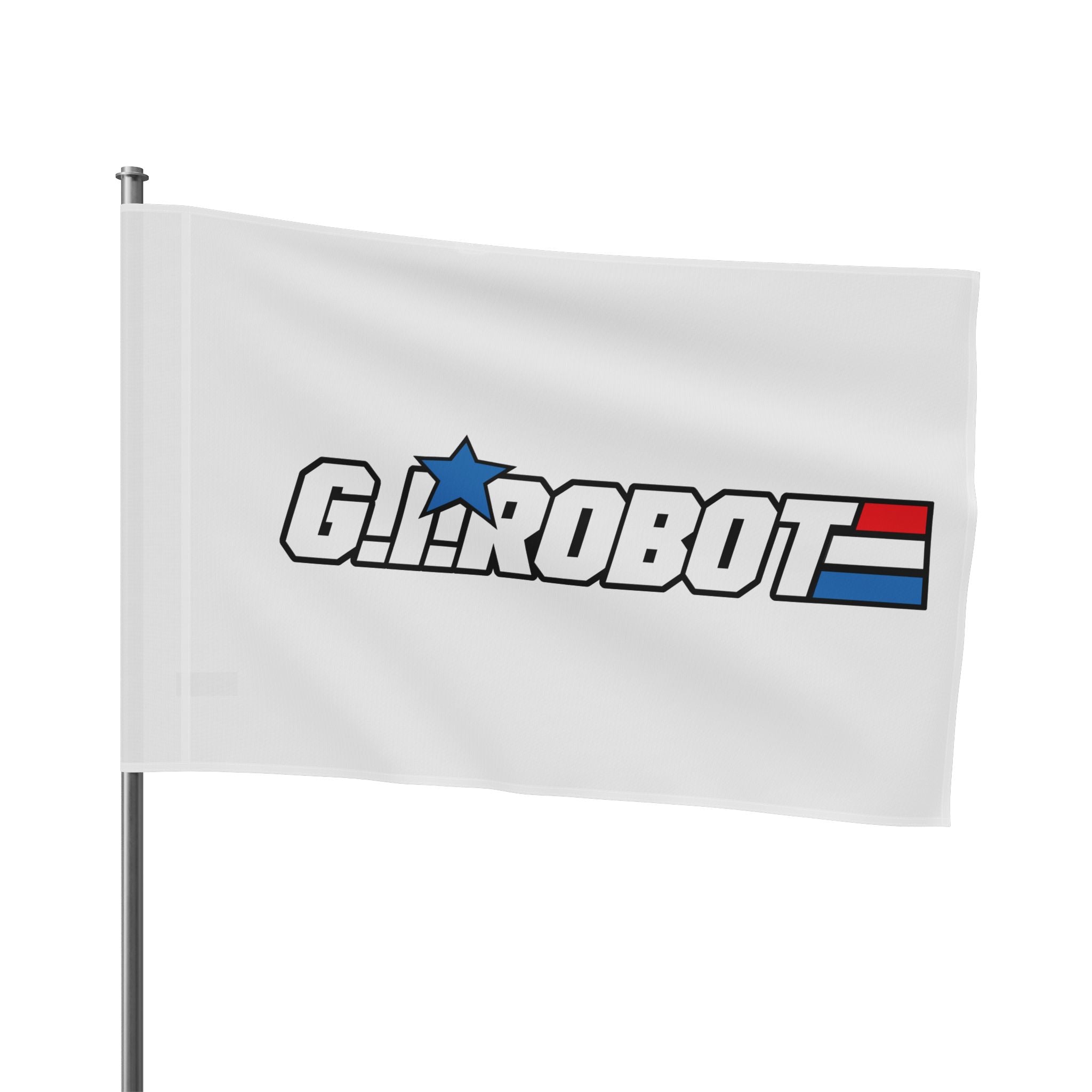 Robot Soldier Flag