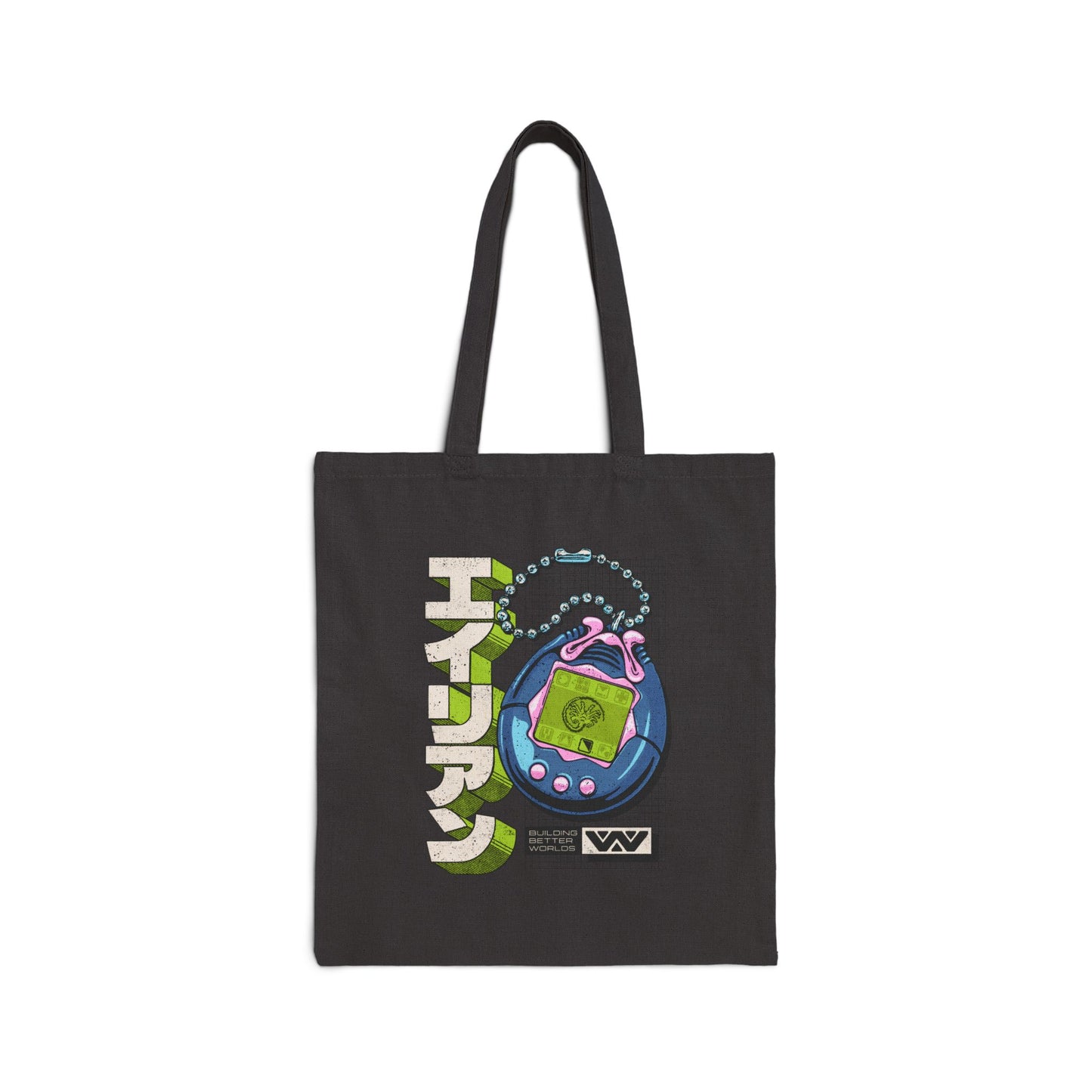 Alien Tamagotchi Tote Bag