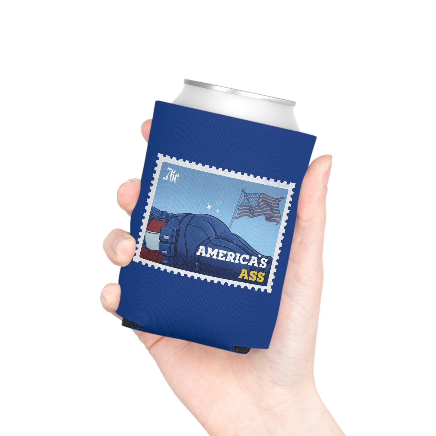 AA Stamp Can Cooler