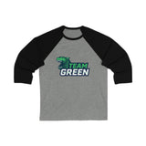 Team Green Long Sleeve Baseball Tee