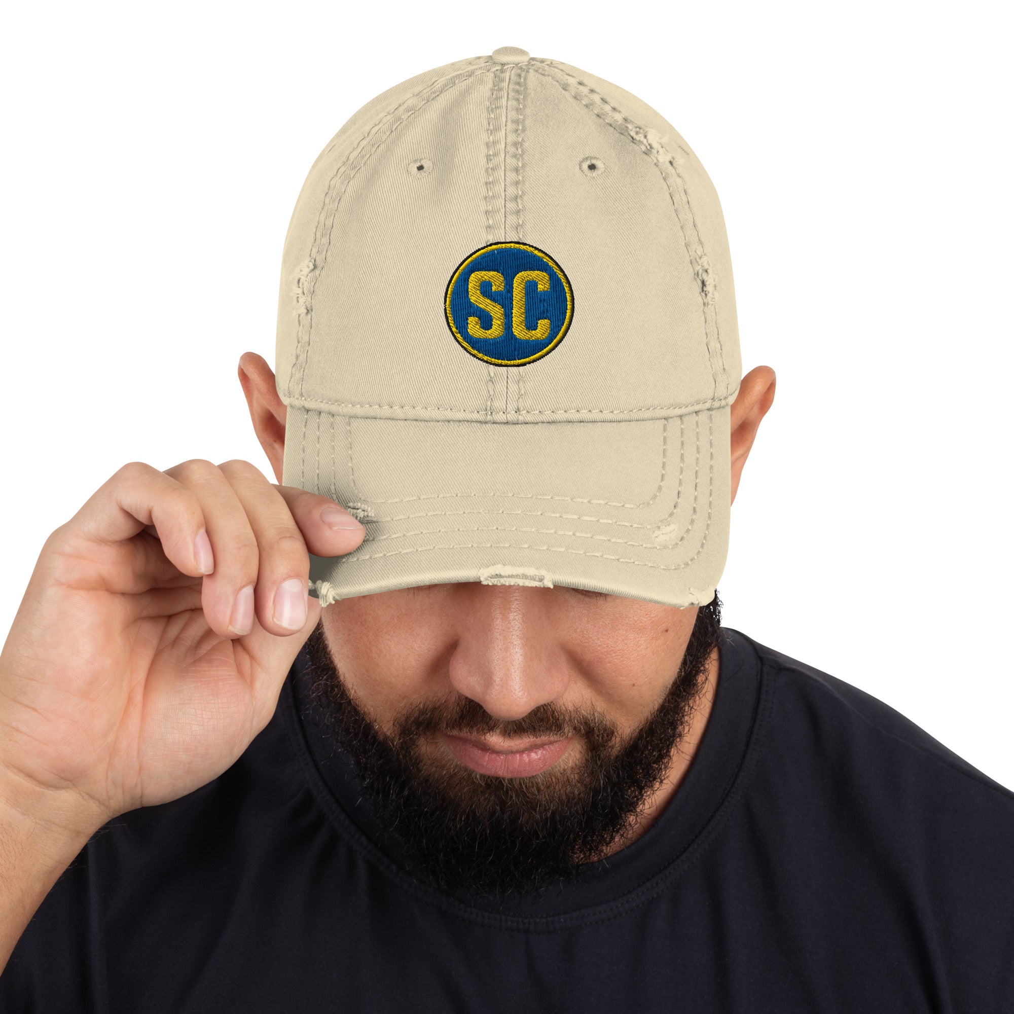 Screencrush Distressed Dad Hat