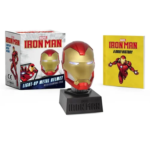 Marvel: Iron Man Light-Up Metal Helmet: With Glowing Eyes